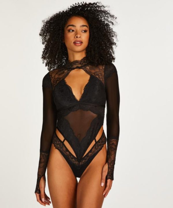 Lace Bodysuit Meghan Black