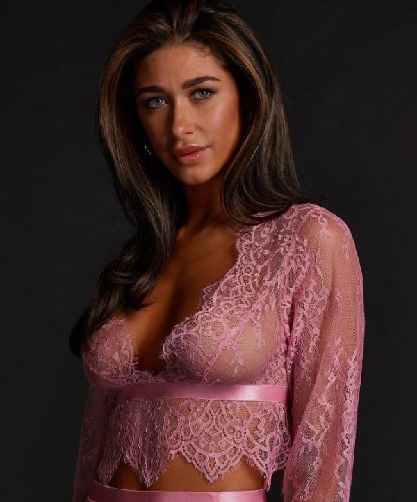 Lace Top Pink