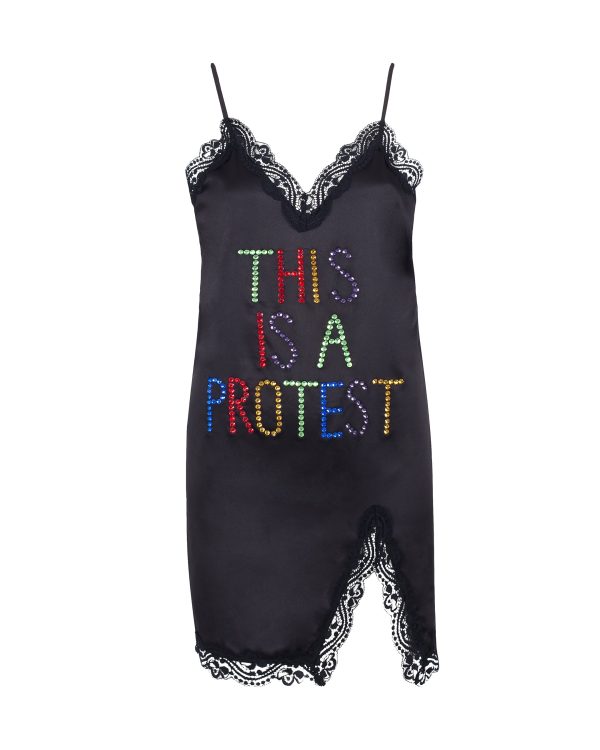 Bluebella BB x Ashish This Is A Protest Chemise