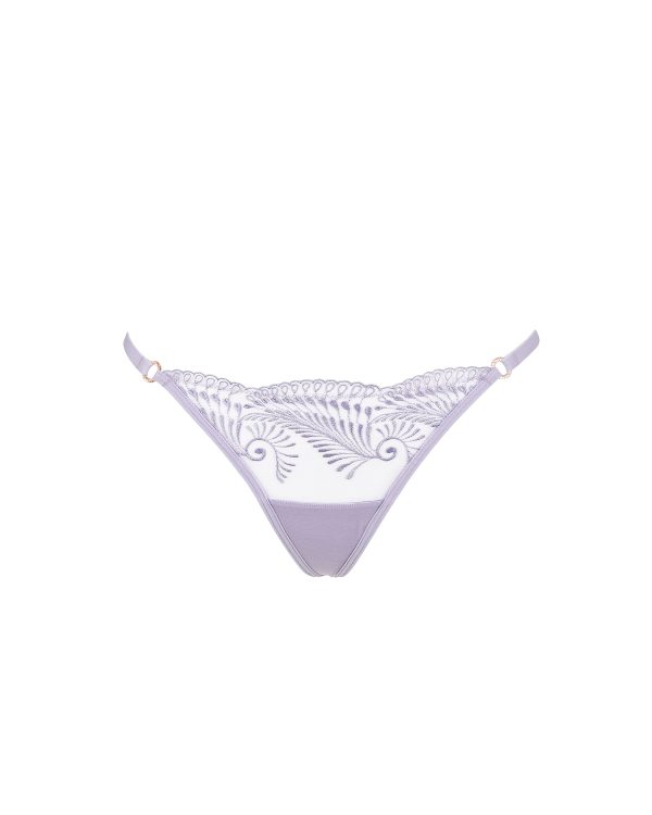 Bluebella Rafaela Thong Purple Rose