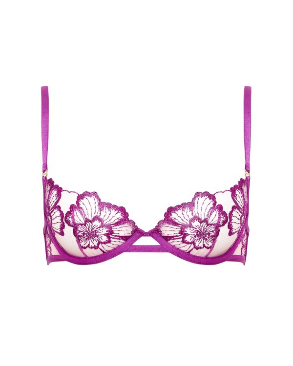 Bluebella Catalina Bra Bright VioletSheer