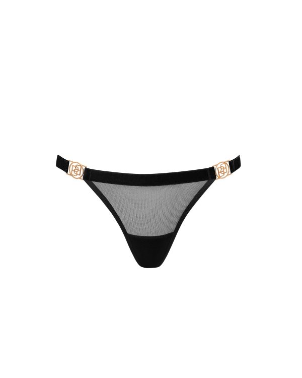 Bluebella Thalia Thong Black