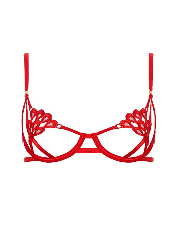 Bluebella Aria Wired Bra Red