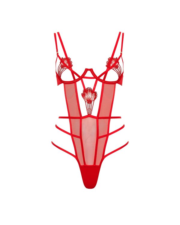 Bluebella Brigitte Wired Body Red