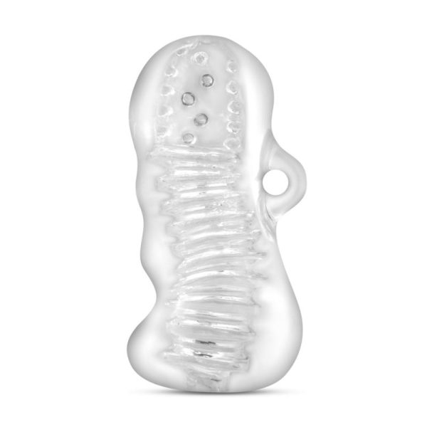 M for Men Hand Tool Masturbator Clear