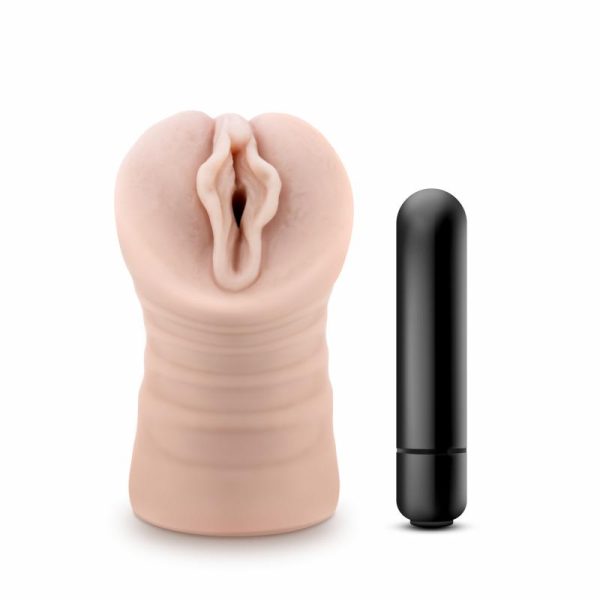 M for Men Ashley Masturbator With Bullet Vibrator Vagina