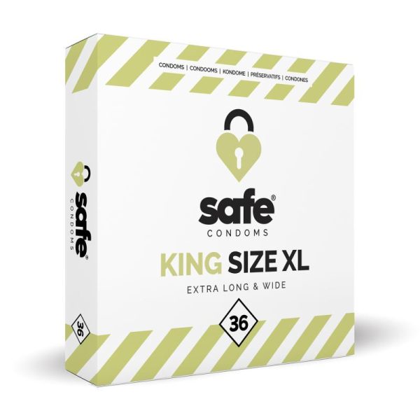 SAFE Condoms King Size XL 36 pieces