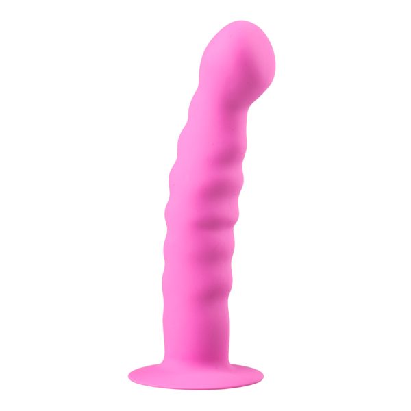 Silicone Suction Cup Dildo Pink