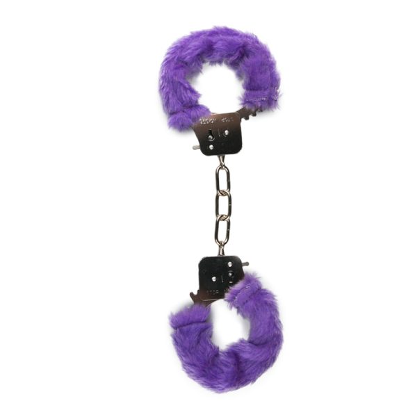 Furry Handcuffs Purple