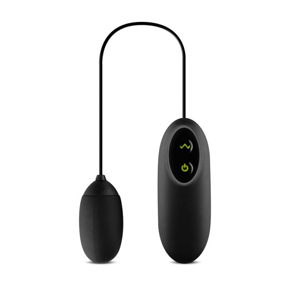 Blix Vibrating Egg With Remote Control Black