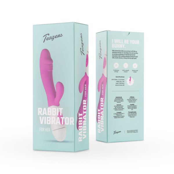 Realistic Rabbit Vibrator Purple