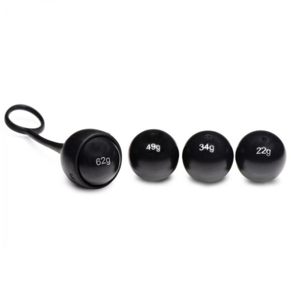 Cock Dangler Silicone Penis Pendant with Weights Black