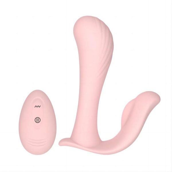 Tracys Dog Panty Vibrator with Remote Control Pink