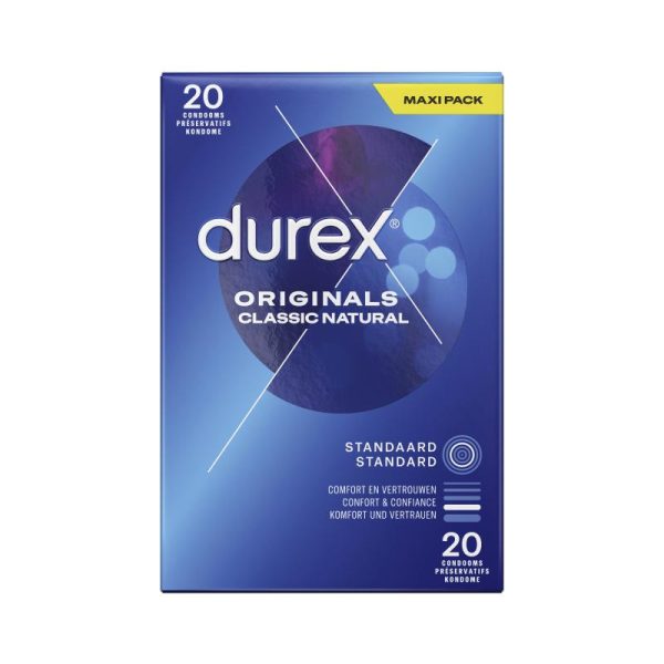 Durex Condoms Classic Natural 20 pcs