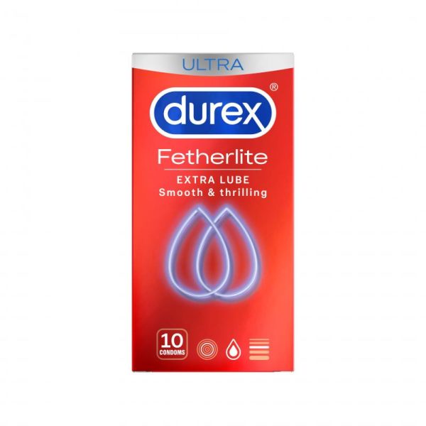 Durex Thin Feel Extra Lubricant 10 pcs