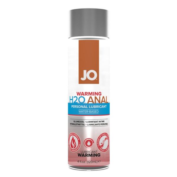 System JO H2O Anal Warming Lubricant 120 ml