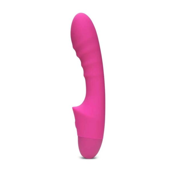 So Divine Pash Ribbed G spot Vibrator Pink