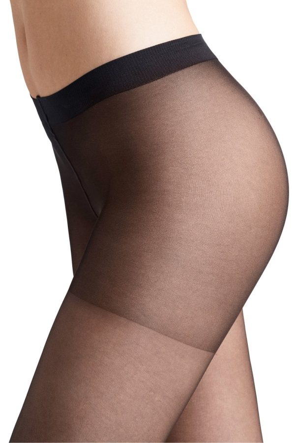 Falke Invisible Deluxe 8 Tights Black M Colour Black Size M