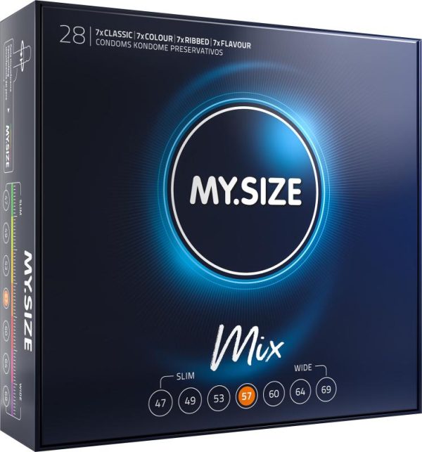 MYSIZE Mix 57 mm Condoms 28pcs