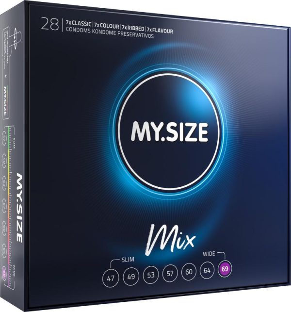 MYSIZE Mix 69 mm Condoms 28pcs