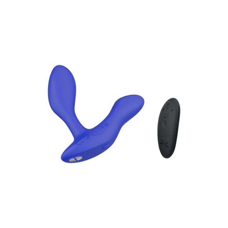 Vector+ Prostate Vibrator App Remote Controlled Blue