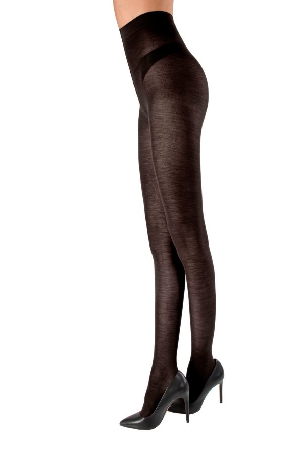 Trasparenze Jennifer Merino Wool Tights Bk L Colour Black Size 3 L