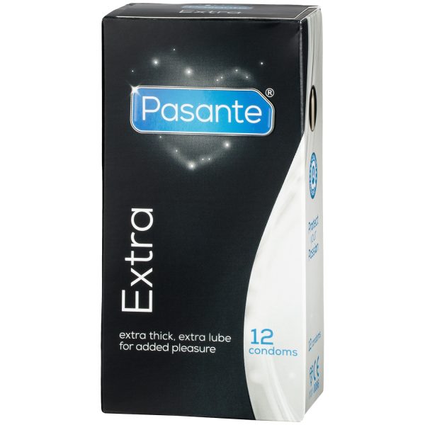 Pasante Extra Condoms 12 pcs Clear