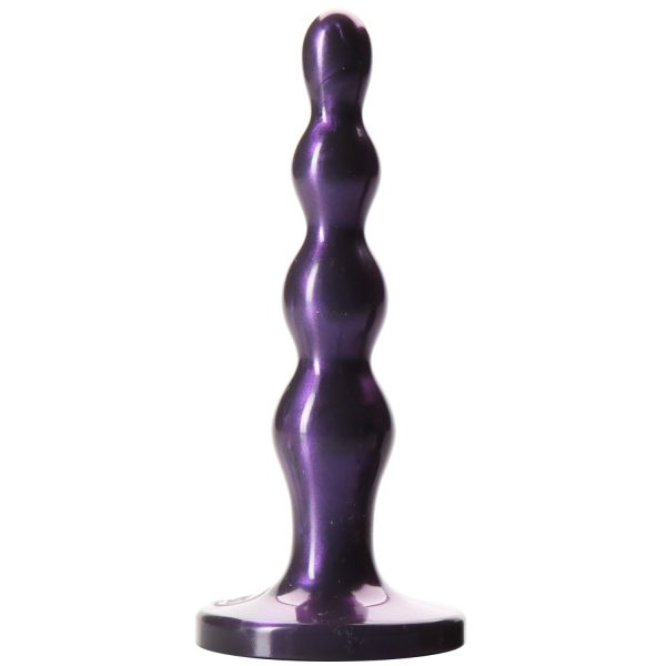 Tantus Ripple Silicone Dildo Small Purple