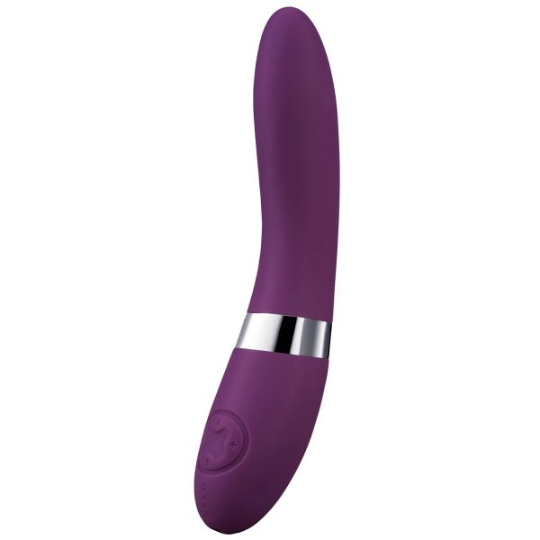 LELO Elise 2 Rechargeable Dildo Vibrator Purple