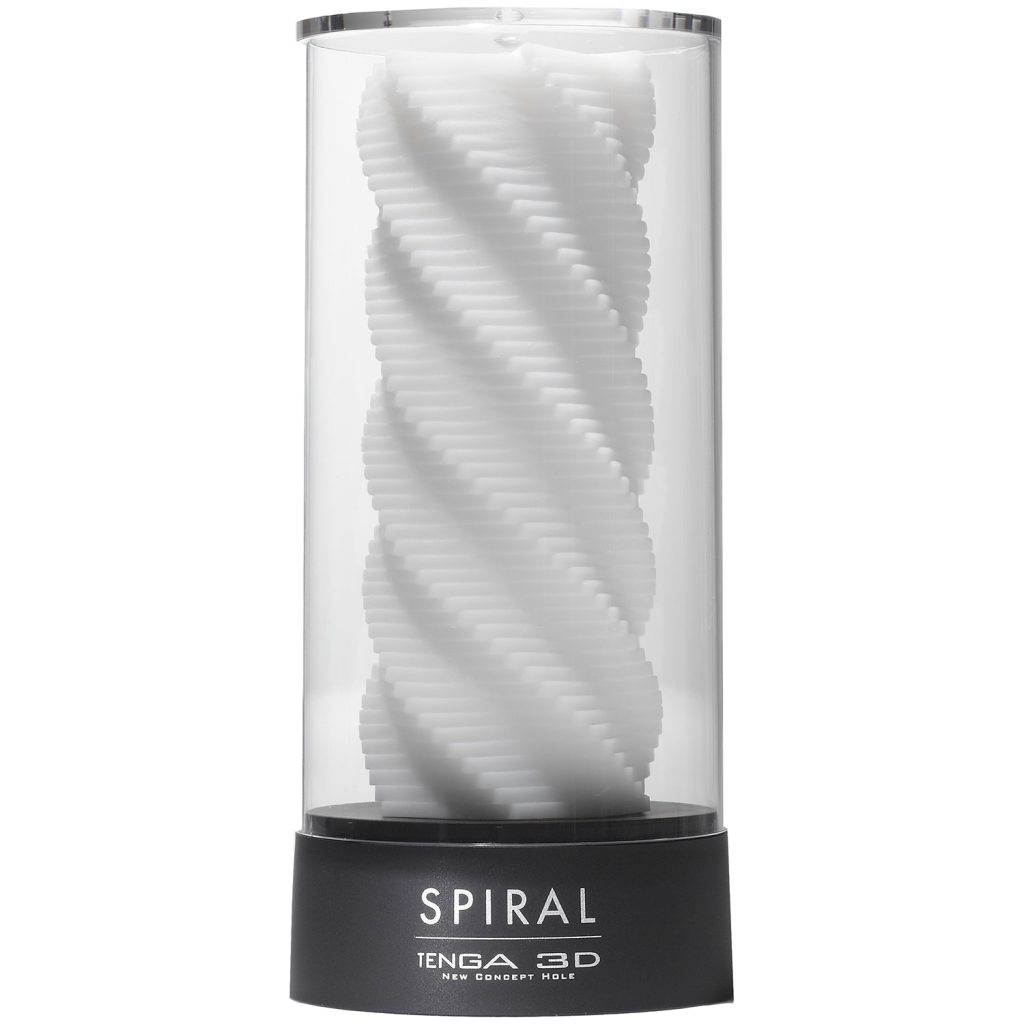 Tenga 3D Spiral Masturbator White