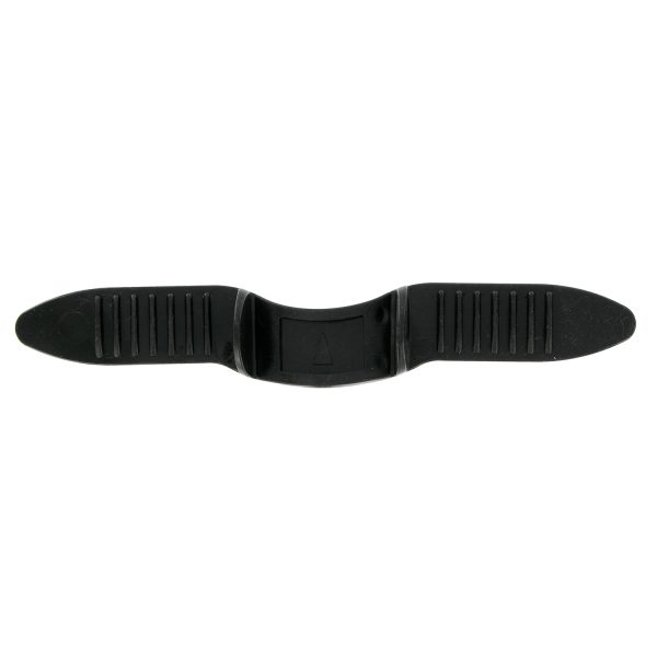 Male Edge Rubber Strap Black Black