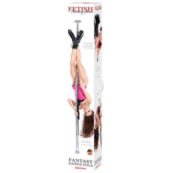 Fetish Fantasy Dance Pole Silver