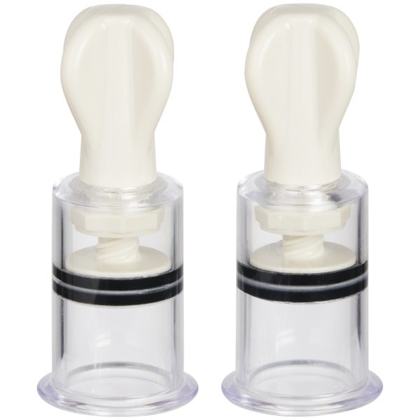 Twist And Suck Vacuum Nipple Pumps Clear L