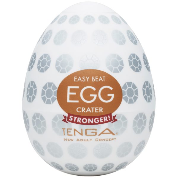 TENGA Egg Crater Masturbator White