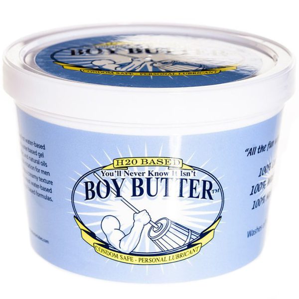 Boy Butter H2O Water Based Lubricant 118 ml Clear