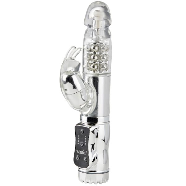 Sinful Original Rabbit Vibrator Silver