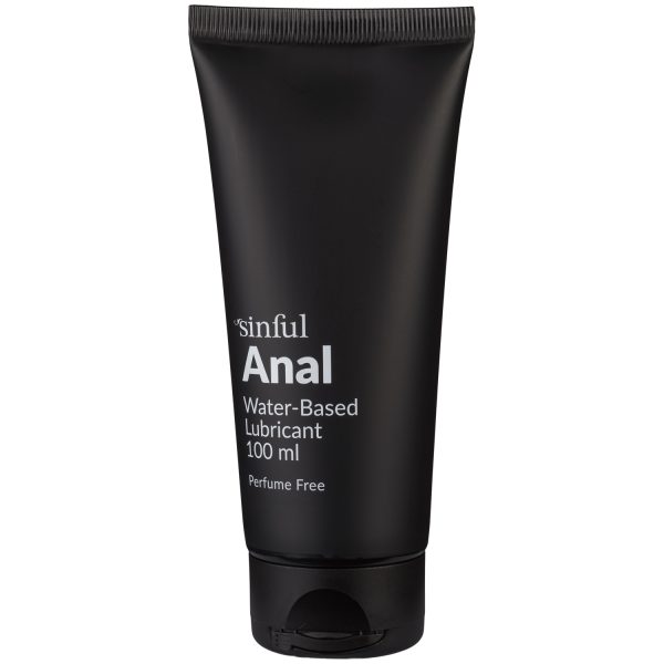 Sinful Anal Water based Lube 100 ml Black