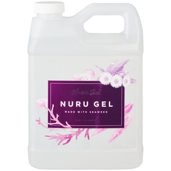 Magic Gel Moist Nuru Gel for Body Massage 1000 ml Clear