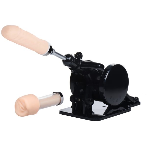 LoveBotz Robo Fuk Adjustable Sex Machine Black