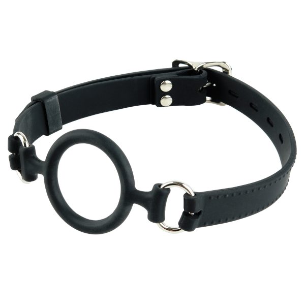 Fetish Fantasy Silicone O Ring Gag Black