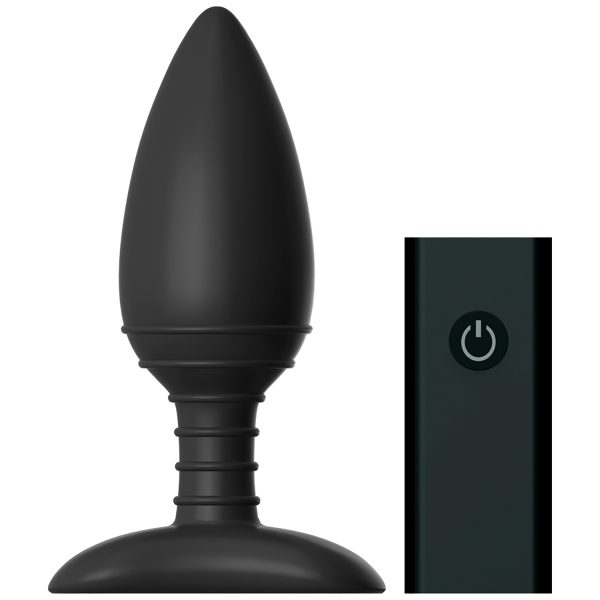 Nexus Ace Rechargeable Remote Controlled Large Anal Vibrator Black