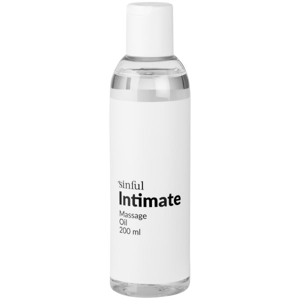 Sinful Intimate Massage Oil 200 ml Clear