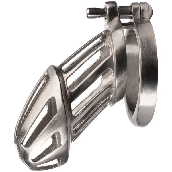 Bon4ML Stainless Steel Chastity Device   Silver