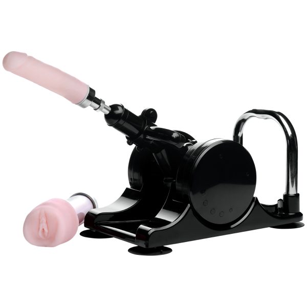 LoveBotz Robo Fuk Deluxe Adjustable Sex Machine Black