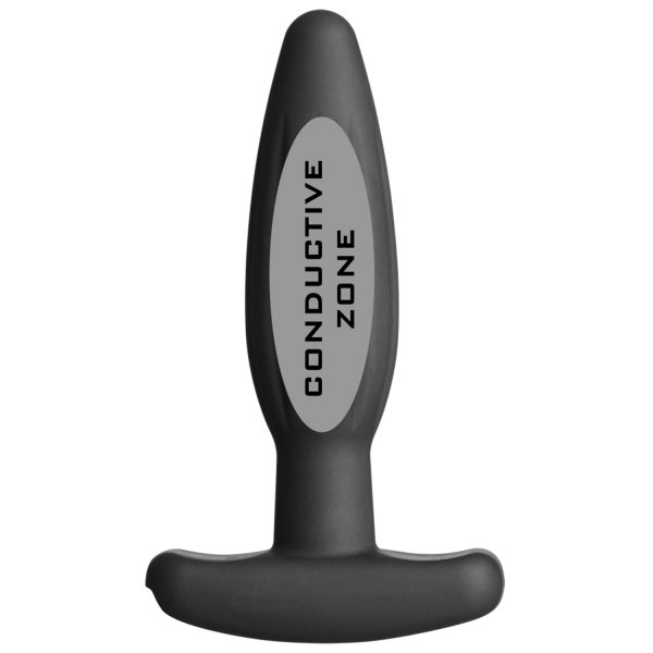 ElectraStim Silicone Noir Rocker Butt Plug Small Black