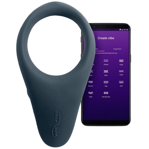 We Vibe Verge App Controlled Vibrator Ring Grey