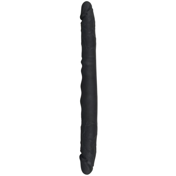 Bad Kitty Silicone Double Dildo 157 inches Black