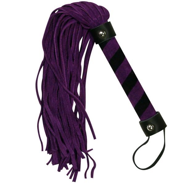 Bad Kitty Flogger 15 inches Purple