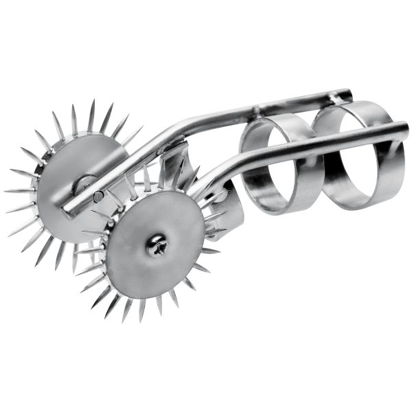 Master Series Spiked Double Finger Pinwheel Silver