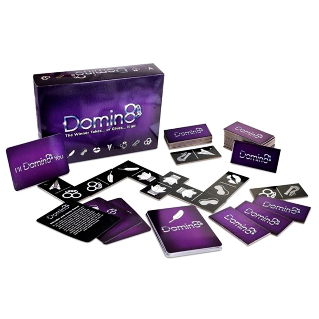 Domin8 Fetish Game for Couples Purple